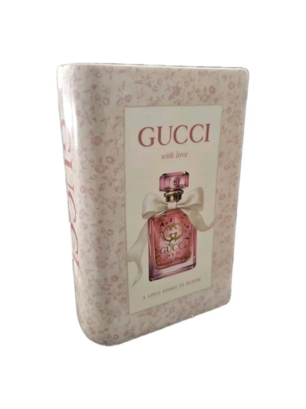 New Pink Gucci With Love Perfume Love Story Book Utensil Holder Flower Vase